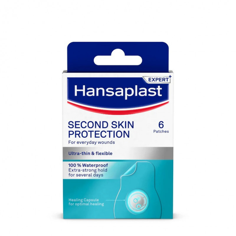 Hansaplast Second Skin Protection XL 73mmx36mm 6 Uds Hansaplast Second Skin Protection XL 73mmx36mm 6 Uds