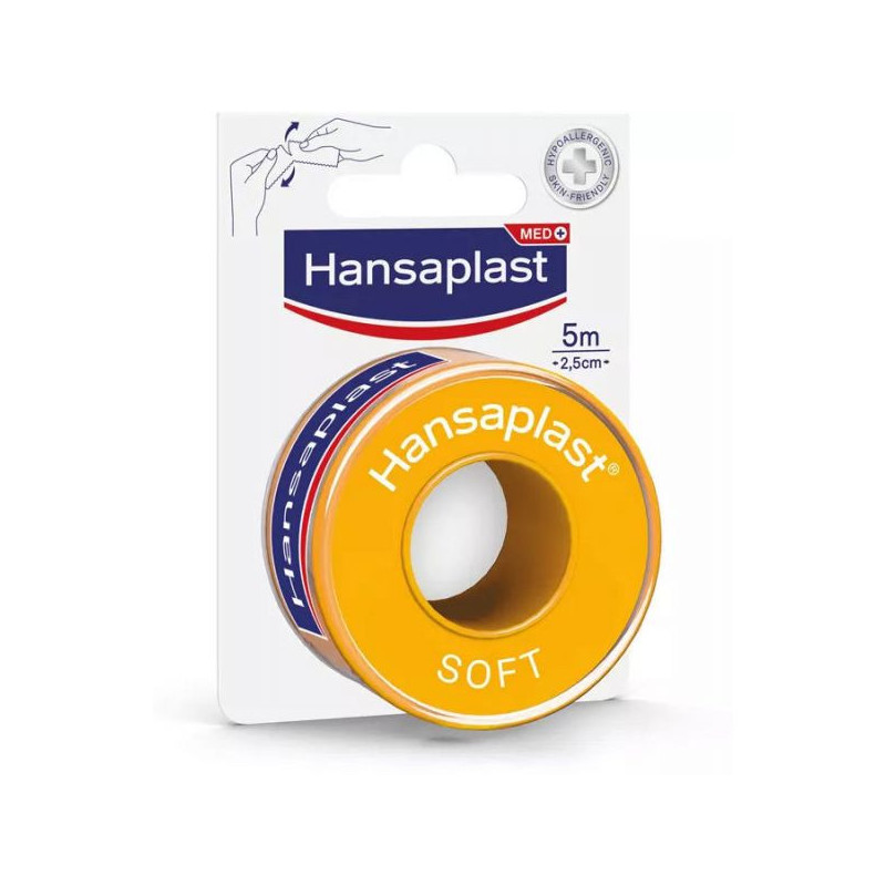 Hansaplast Sticker Extra Sensitive Skin 5mx2.5cm