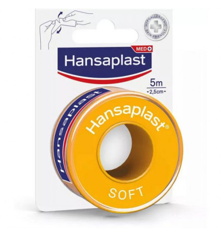 Hansaplast Adesivo Pele Extra Sensível 5mx2,5cm