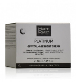 Martiderm Platinum GF Cream Night a età vitale 50 ml