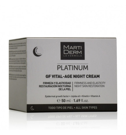 Martiderm Platinum GF Cream Night a età vitale 50 ml