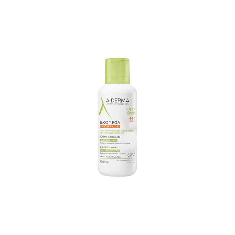 A-Derma Exomega Control Crema Emoliente 400ml