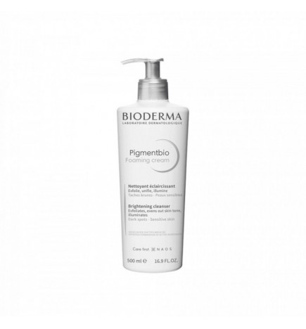Bioderma Pigmentbio Foaming Cream Creme de Limpeza Anti-Manchas Escuras 500ml