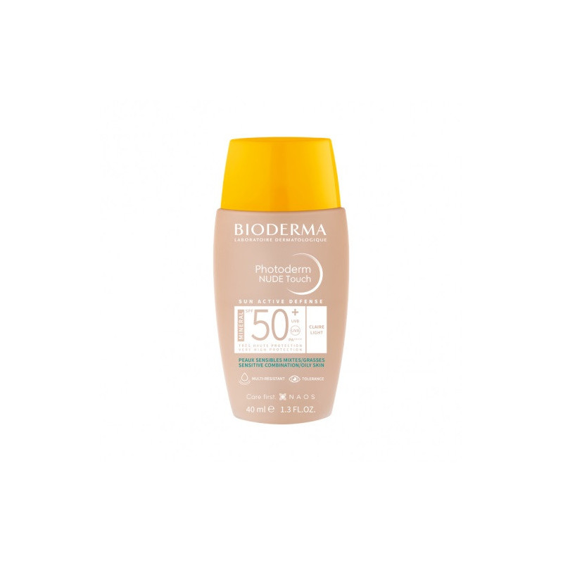 Bioderma Photoderm Nude Touch Spf50+ Tom Claro 40ml