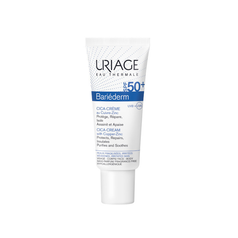 Uriage Bariéderm Cica-Crema SPF50+ 40ml Uriage Bariéderm Cica-Crema SPF50+ 40ml
