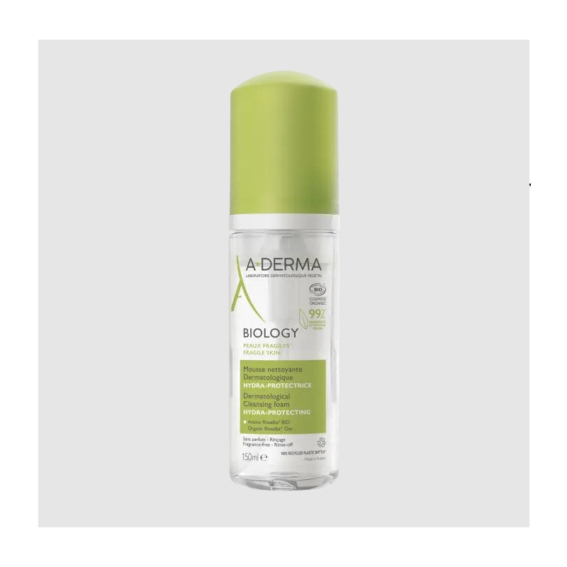 A-Derma Biology Espuma de Limpeza Hidra-Protetora 150ml