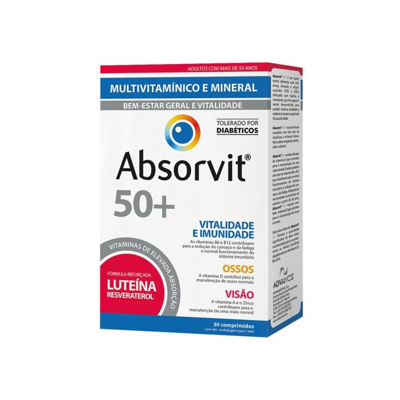 Absorbit 50+ 30 comprimido Absorbit 50+ 30 comprimido