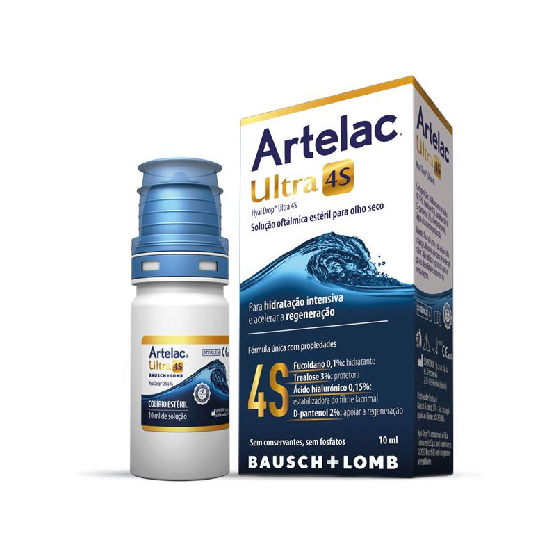 Artelac Ultra 4S Colírio Olho Seco 10ml