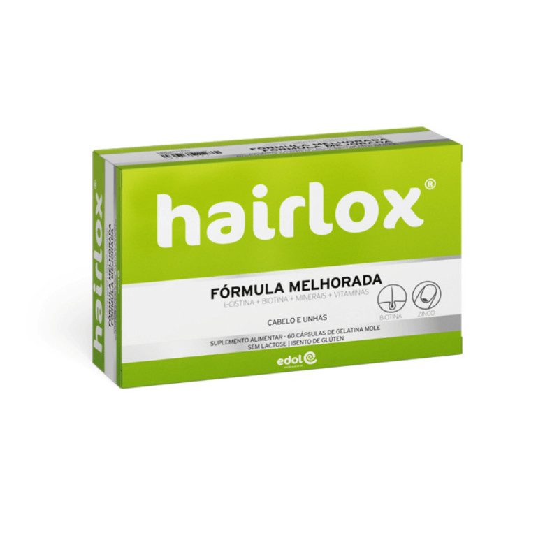 Hairlox Suplemento Alimentar 60 cápsulas