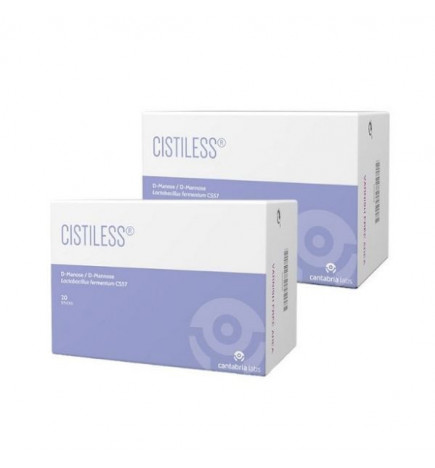 Cistiless Sticks Pack 2x20 un.