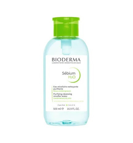 Bioderma Sébium H2O Água Micelar Pump Reverse