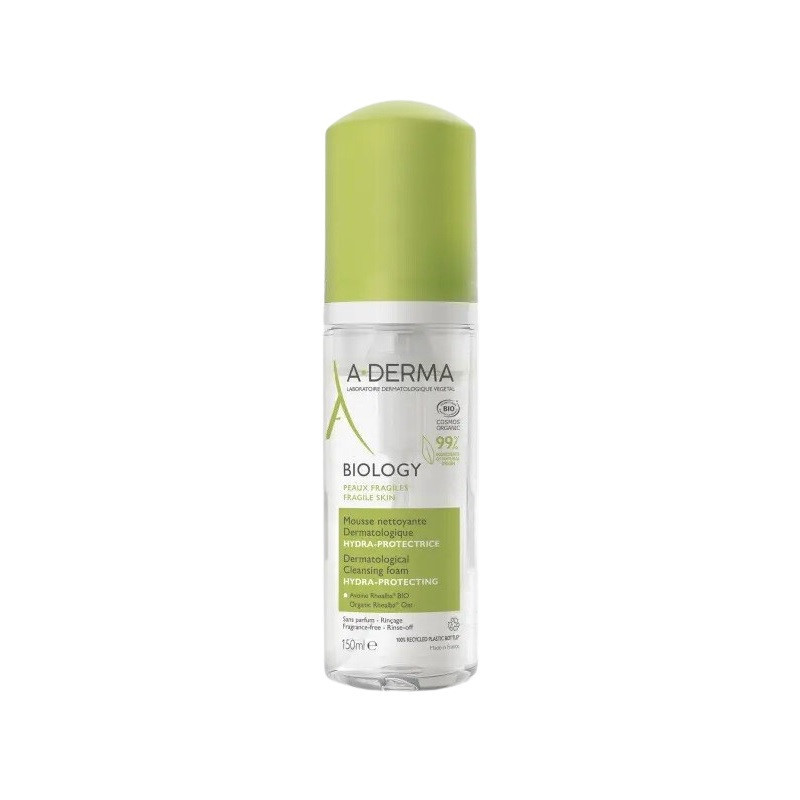 A-Derma Biology Mousse Nettoyante Hydra-Protectrice 150 ml
