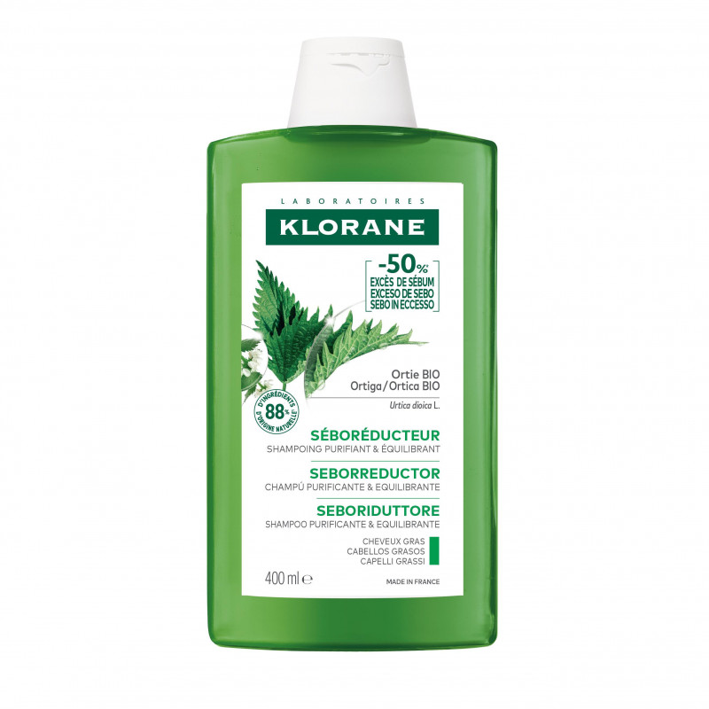 Klorane Capilar Champô Ortiga Branca Bio 400ml Klorane Capilar Champô Ortiga Branca Bio 400ml