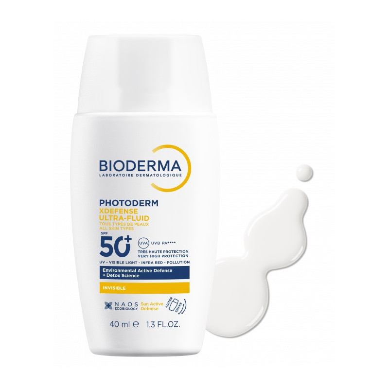 Bioderma Photoderm Xdefense Ultra-fluid Spf50+ Invisible Protezione Viso Molto Alta 40ml
