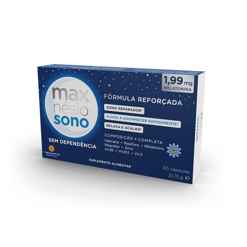 Maxnésio Sono 30 Cápsulas