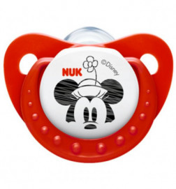 Nuk Pack 2 Chupetas Látex Disney Mickey Mouse 6-18m