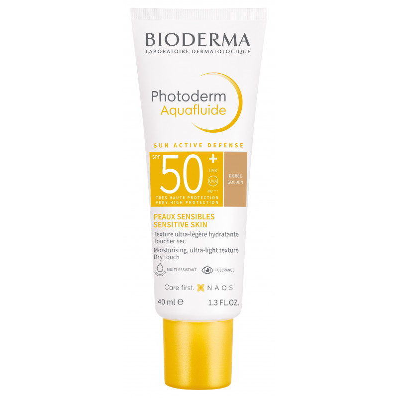 贝德玛 Photoderm Aquafluide Teinte Doree SPF50+ 40ml