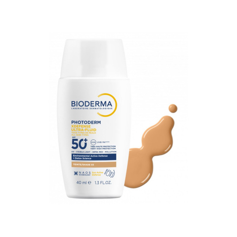Bioderma Photoderm XDefense Ultra-Fluid FPS50+ Dourado 40ml