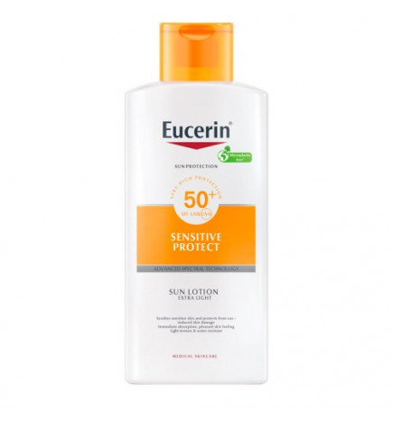 Eucerin Extra Light Sonnenschutzlotion SPF50+ 400 ml