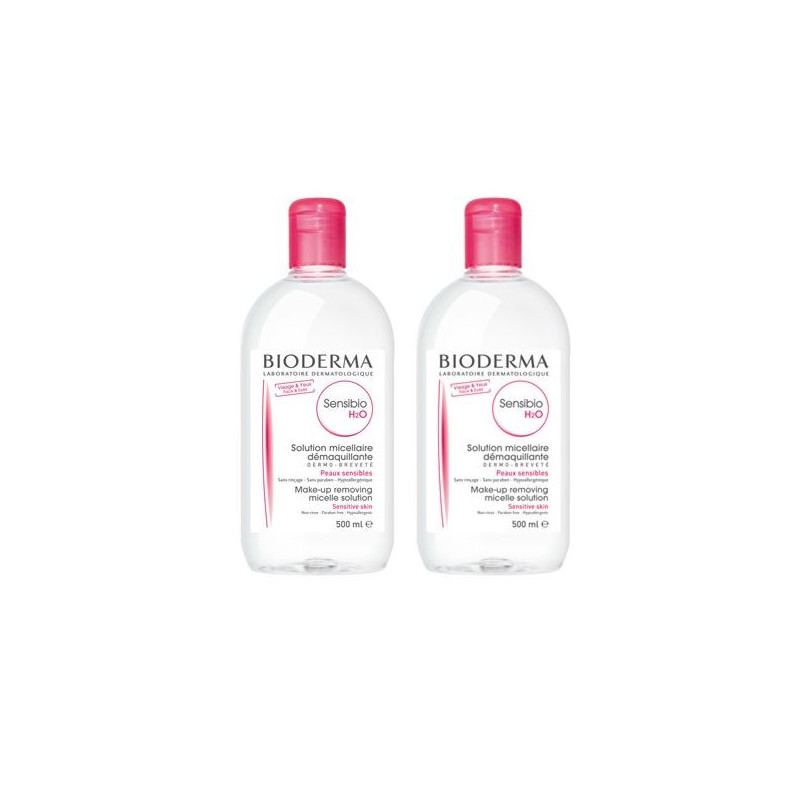 Bioderma Sensibio H2O Agua Micelar 2x500ml