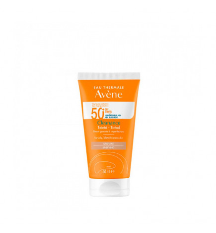 Avène SOLARES NETTOYAGE SOLAIRE 50+ AVEC COULEUR 50ML