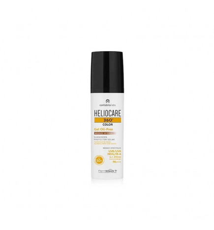 Heliocare 360 Protetor Solar Gel Oil-Free Cor Bronze Intense SPF50+ 50ml