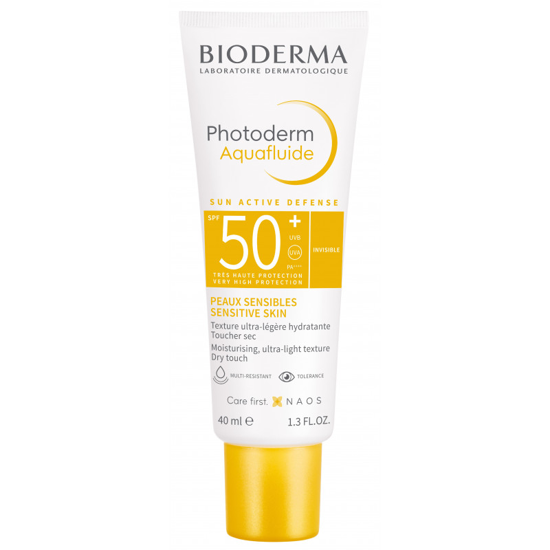 Bioderma Photoderm Aquafluide avec lumière colorée SPF50+ 40 ml