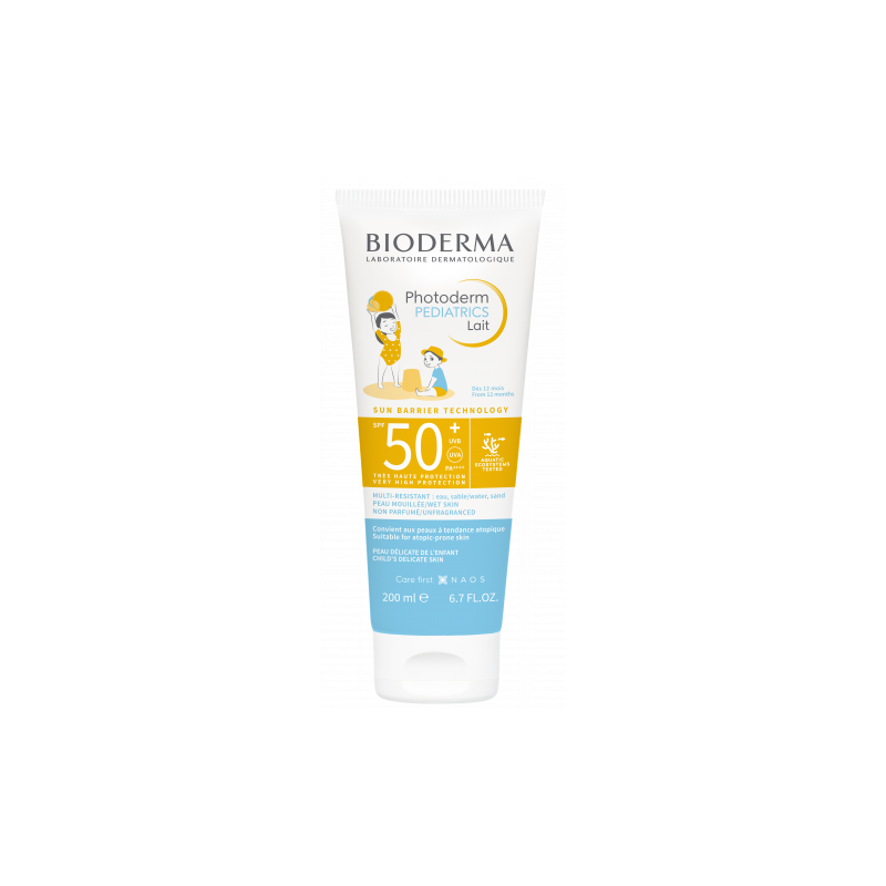 Bioderma Photoderm Lait Protecteur Solaire Pédiatrique SPF 50+ 200 ml