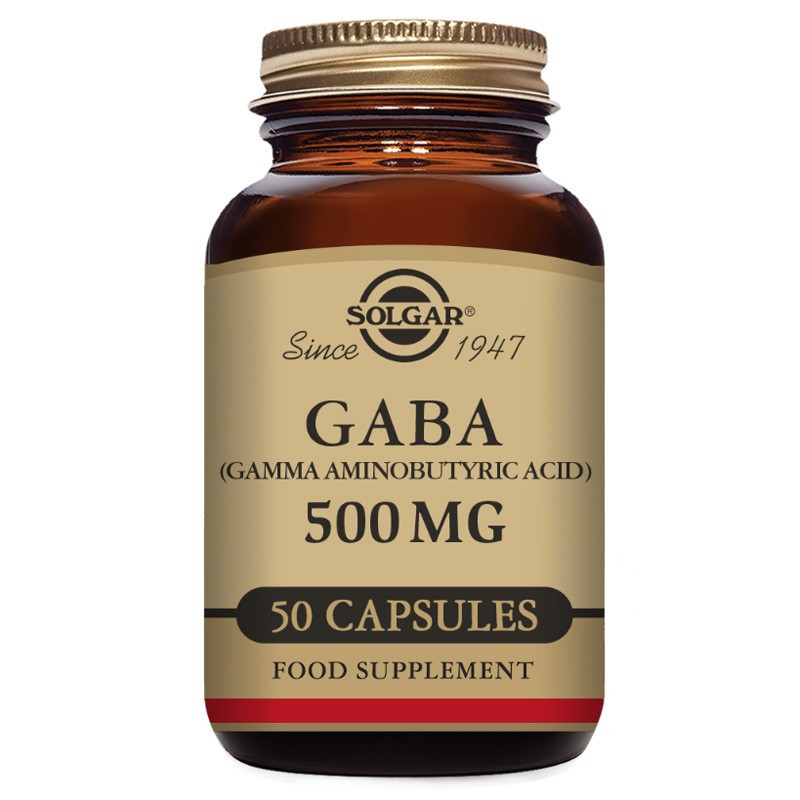 Solgar Gaba 500mg 50caps Solgar Gaba 500mg 50caps