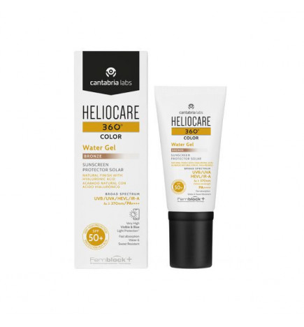 Heliocare 360 Color  Crème solaire Water Gel Bronze SPF50+ 50ml