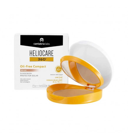 Heliocare 360 Oil Free SPF50+ Compacto Beige 10g