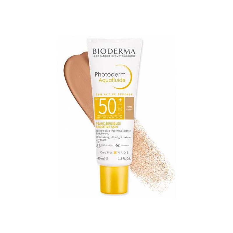 Bioderma Photoderm Aquafluide Teinte Dorée SPF50+ 40 ml
