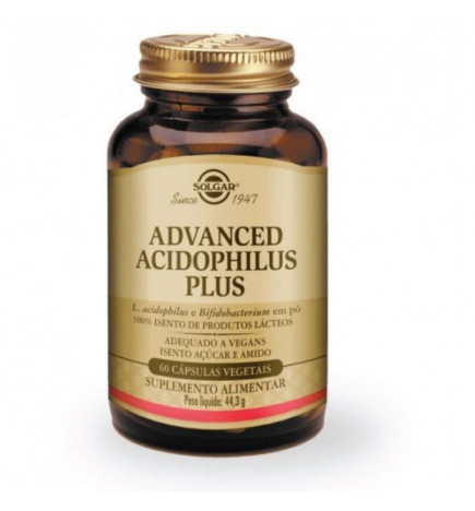 Solgar Advanced Acidophilus Plus 60 gélules