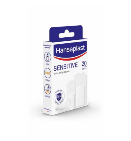 Hansaplast Sensitive Apósitos para Heridas 20 uds