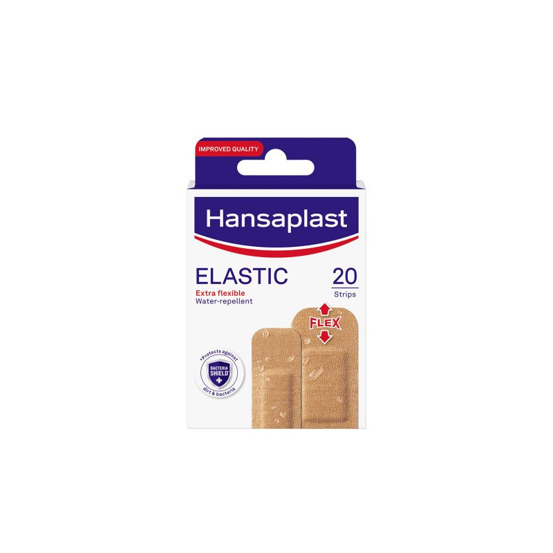 Hansaplast Elastic Apósitos para Heridas 20 Uds Hansaplast Elastic Apósitos para Heridas 20 Uds