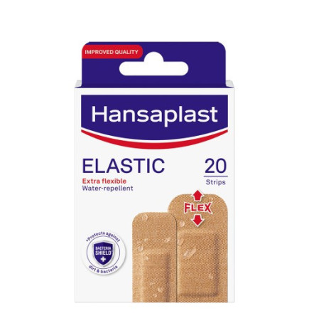 Hansaplast Elastic Apósitos para Heridas 20 Uds