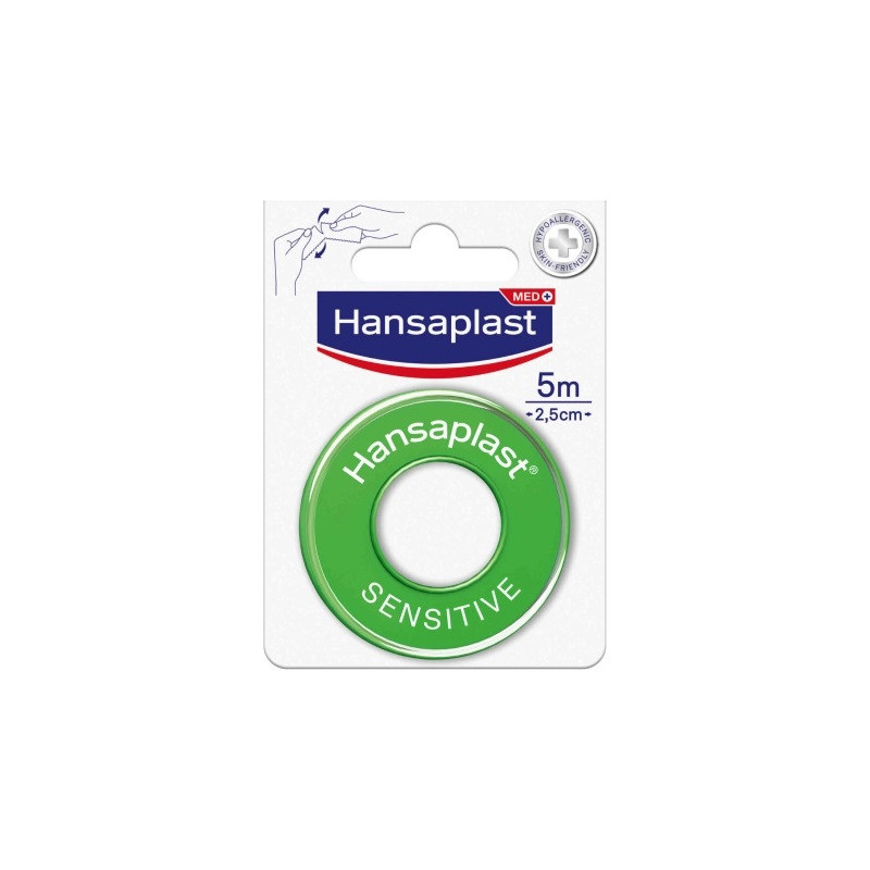 Hansaplast Esparadrapo Sensitive 5mx2,5cm Hansaplast Esparadrapo Sensitive 5mx2,5cm