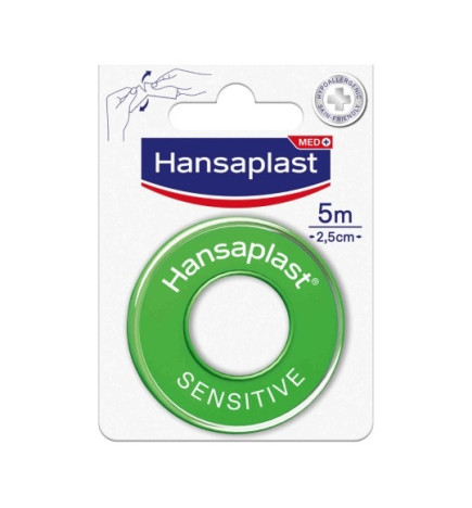 Hansaplast Esparadrapo Sensitive 5mx2,5cm