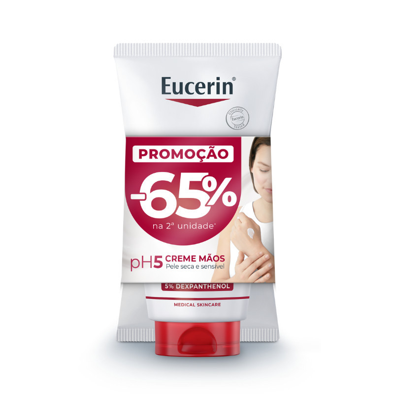 Eucerin Ph5 Creme de Mãos 2x75ml