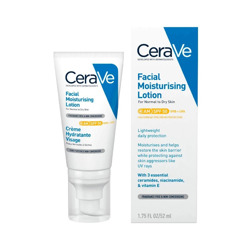 Cerave Feuchtigkeitsspendende Gesichtslotion SPF50 52 ml