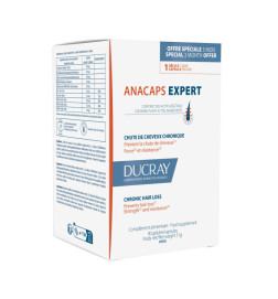 Ducray ANACAPS Expert Suplemento Alimentar Queda de Cabelo Crónica 90Caps