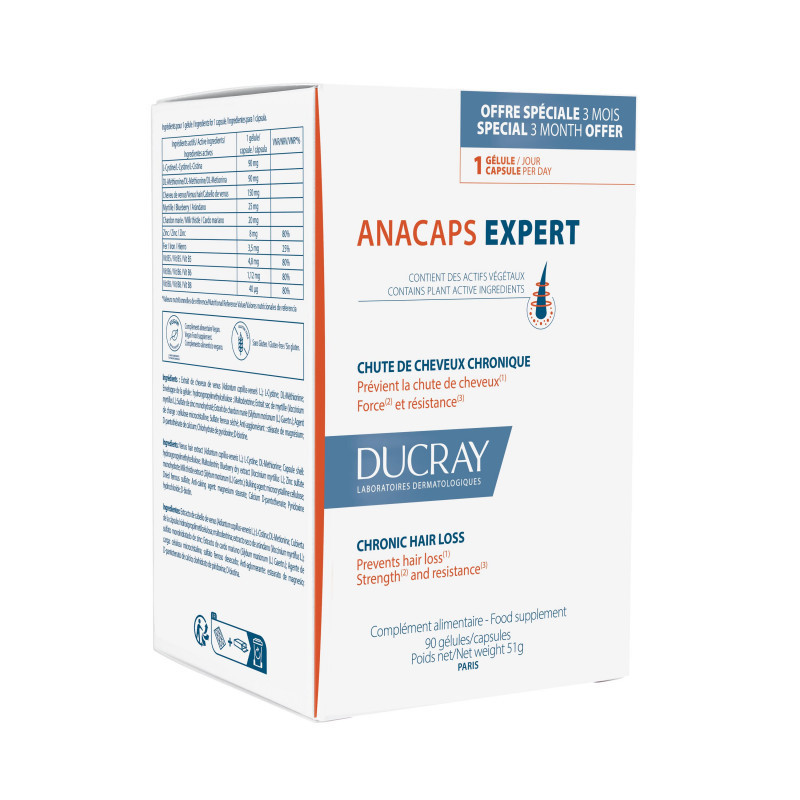 Ducray Anacaps Expert 90 Cápsulas Ducray Anacaps Expert 90 Cápsulas