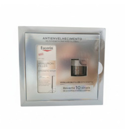 Eucerin Hyaluron-Filler Epigenetic Sérum 30ml + Hyaluron-Filler 3xEffect Noite 50ml Coffret