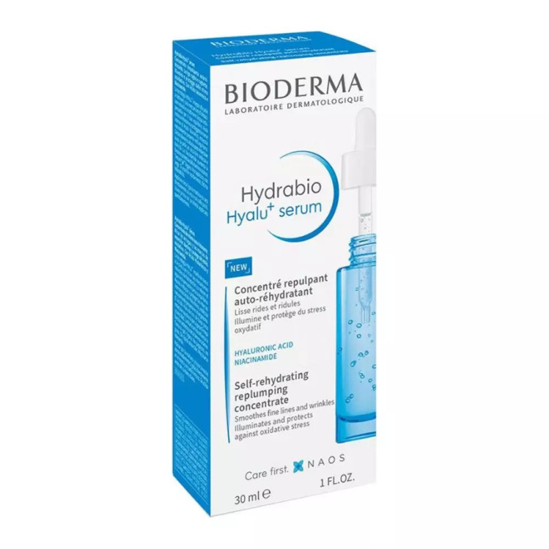 Bioderma Hydrabio Hyalu+ Serum Concentrato Rimpolpante Autoreidratante 30ml