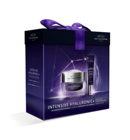 Esthederm Intensive Hyaluronic+ Creme 50ml + Intensive Hyaluronic+ Serum Olhos 15ml Coffret