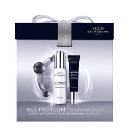 Esthederm Age Proteom Sérum 30ml + Hyaluronic Olhos 15ml Coffret