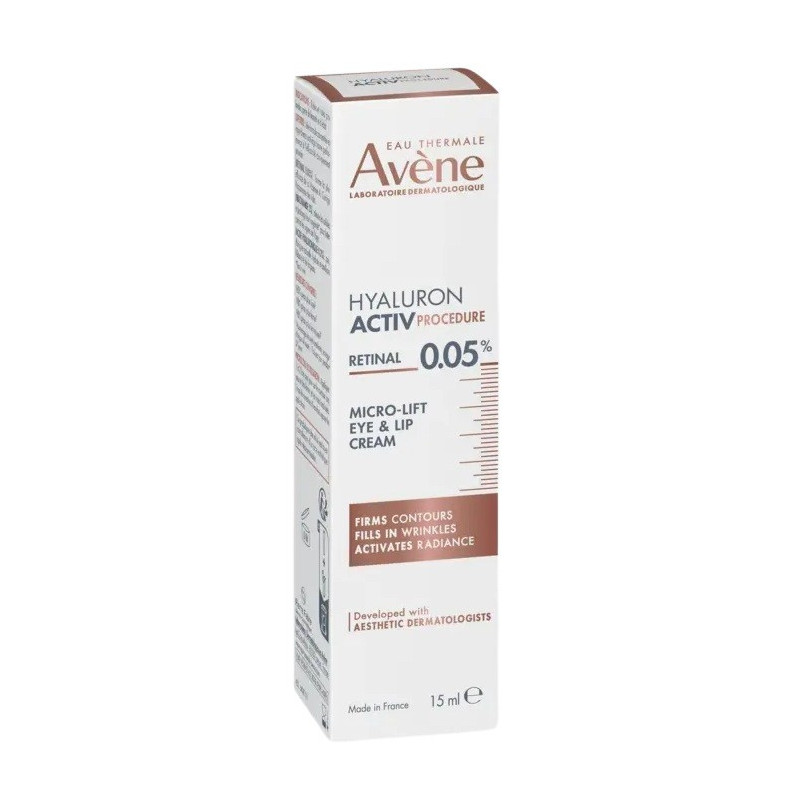 Avène HYALURON ACTIV Procedure Crème Yeux et Lèvres 15ml