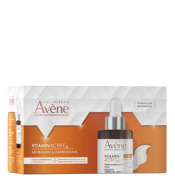 Avène Vitamin Activ Cg Sérum 30ml + Água Micelar Desmaquilhante 100ml + Bolsa Necessaire Coffret