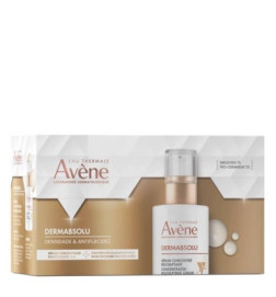 Avène Dermabsolu Sérum 30ml + Água Micelar Desmaquilhante 100ml + Bolsa Necessaire Coffret