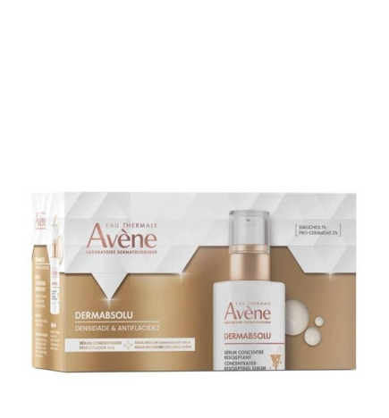 Avène Dermabsolu Sérum 30ml + Água Micelar Desmaquilhante 100ml + Bolsa Necessaire Coffret